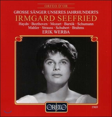 Irmgard Seefried 이름가르트 제프리트 - 가곡 리사이틀: 베토벤 / 모차르트 / 바르톡 / 슈만 / R. 슈트라우스 (Beethoven / Mozart / Bartok / Schumann / Strauss: Liederaband)