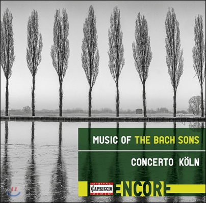 Concerto Koln 바흐 아들들의 음악: 교향곡과 협주곡들 (Music of The Bach Sons - C.P.E / W.F. / J.C.F Bach) 콘체르토 쾰른, 베르너 에르하르트