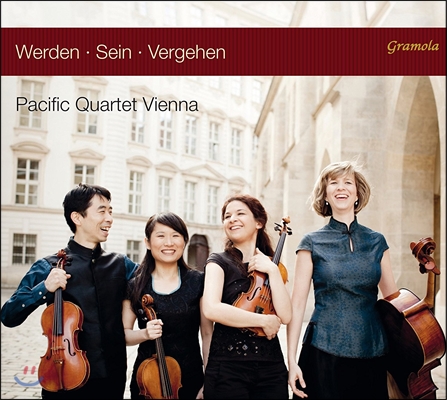 Pacific Quartet Vienna 하이든: 현악 사중주 27번 / 베베른: 사중주 바가텔 / 데룽스: 삼부작 외 (Werden, Sein, Vergehen - Haydn / Webern / Derungs / Mayuzumi) 퍼시픽 콰르텟 비엔나