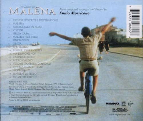 말레나 영화음악 (Malena OST - Music by Ennio Morricone 엔니오 모리꼬네)