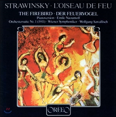 Wolfgang Sawallisch 스트라빈스키; 불새 - 오케스트라 버전과 피아노 버전 (Stravinsky: The Firebird[L&#39;Oiseau de Feu] - Versions for Piano &amp; Orchestra) [LP]