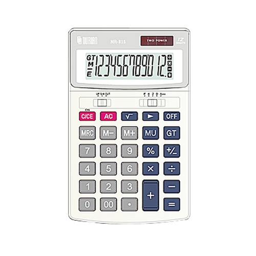 누리안 일반용 계산기 NR-815 탁상용 중형 계산기