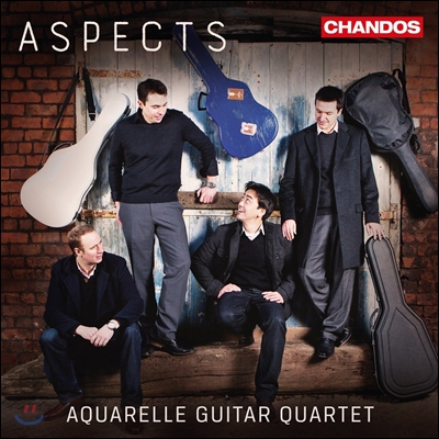 Aquarelle Guitar Quartet 애스펙츠 - 기타 사중주 작품집: 로시니 / 히나스테라 / 리베라 / 프리차드 외 (Aspects - Rossini / Ginastera / Rivera / Pritchard) 아쿠아렐 기타 콰르텟