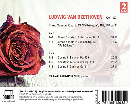 Paavali Jumppanen 베토벤: 피아노 소나타 4번, 8번 ‘비창’, 30번, 31번, 32번 (Beethoven: Piano Sonatas Opp. 7, 13 'Pathetique', 109, 110 & 111) 파발리 윰파넨