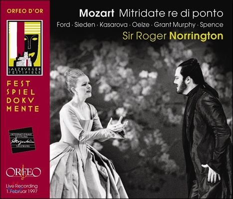 Roger Norrington / Bruce Ford 모차르트: 오페라 &#39;폰토의 왕 미트리다테&#39; (Mozart: Mitridate Re Di Ponto) 브루스 포드, 크리스티아네 욀체, 카메라타 잘츠부르크, 로저 노링턴