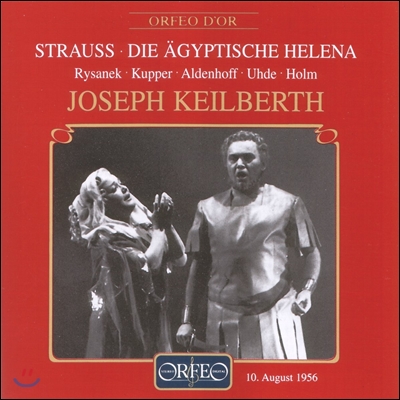 Joseph Keilberth / Leonie Rysanek 슈트라우스: 이집트의 헬레나 (R. Strauss: Die Agyptische Helena) 레오니 리자네크, 아넬리스 쿠퍼, 바이에른 슈타츠오퍼, 요제프 카일베르트