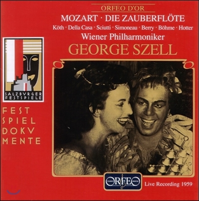 George Szell / Leopold Simoneau 모차르트: 오페라 &#39;마술피리&#39; (Mozart: Die Zauberflote) 레오폴드 시모노, 에리카 쾨트, 빈 필하모닉, 조지 셸