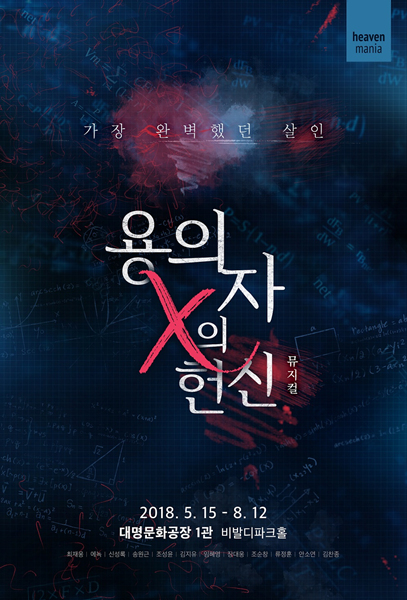 용의자 X의 헌신 포스터