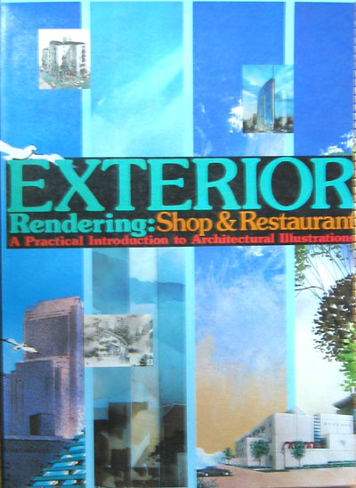 EXTERIOR RENDERING : Shop & Restaurant 