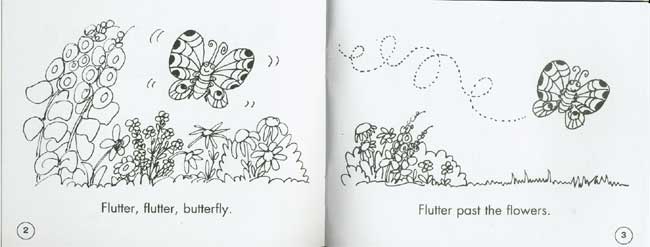 Level B - Flutter, Flutter Butterfly (Little Leveled Readers: Level B) 