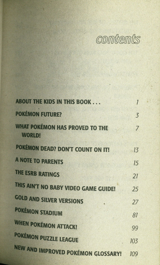 Pokemon Future: The unauthorized Guide