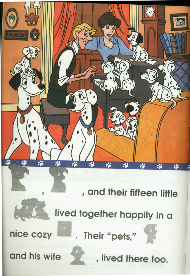 101 Dalmatians:Tell a Story Sticker Book