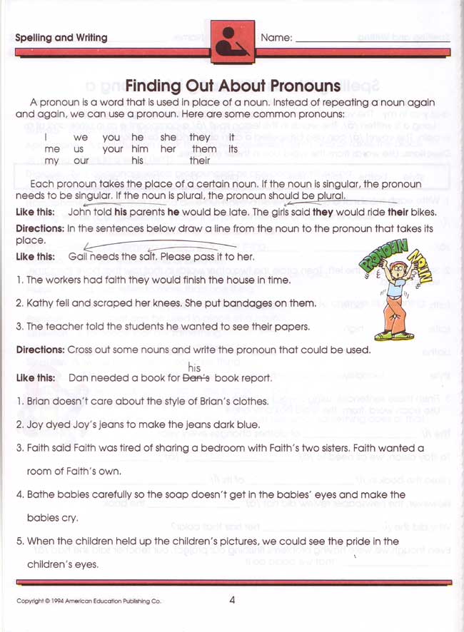 Spelling and Writing Grade 5/Basic Skills Workbook With Answer Key (Brighter Chi