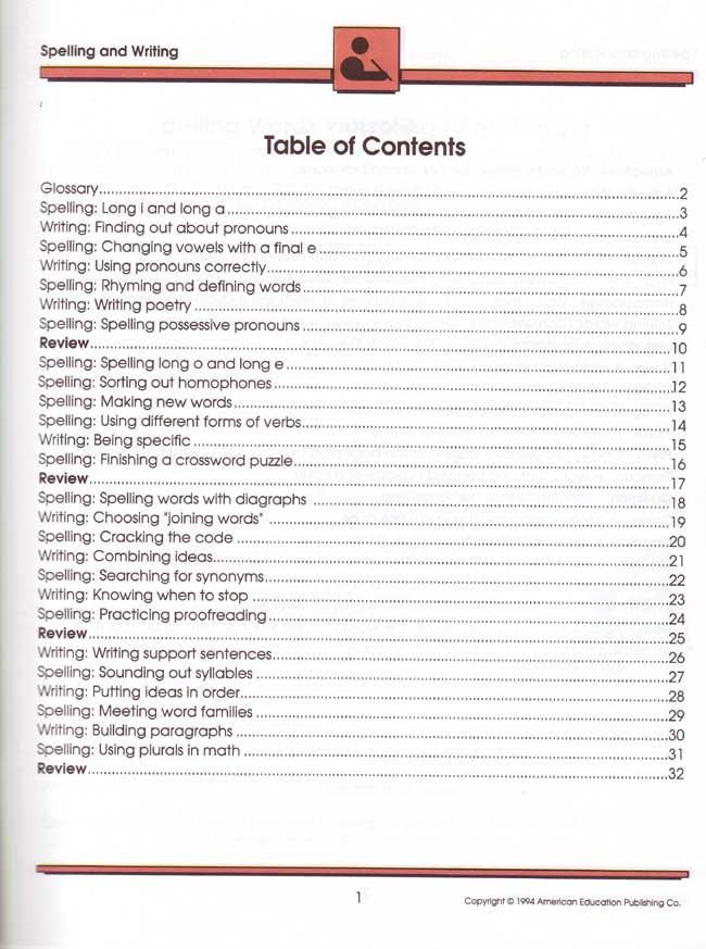 Spelling and Writing Grade 5/Basic Skills Workbook With Answer Key (Brighter Chi