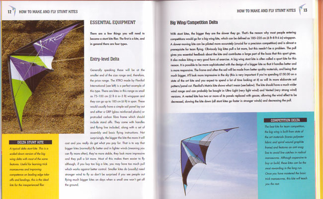 How to Make and Fly Stunt Kites (Hardcover 책 1권과 스턴트 연 1개)