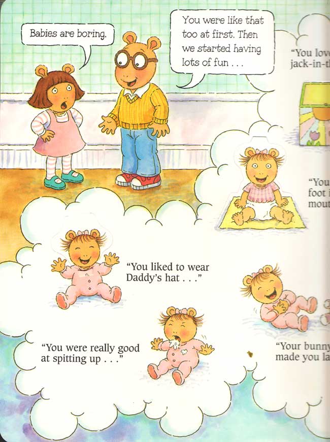 Arthur's New Baby Book (빅보드 플랩북)