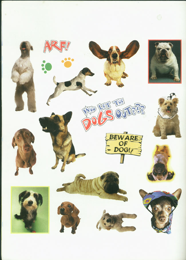 Who Let the Dogs Out(The Ultimate Dog sticker Fun Book)
