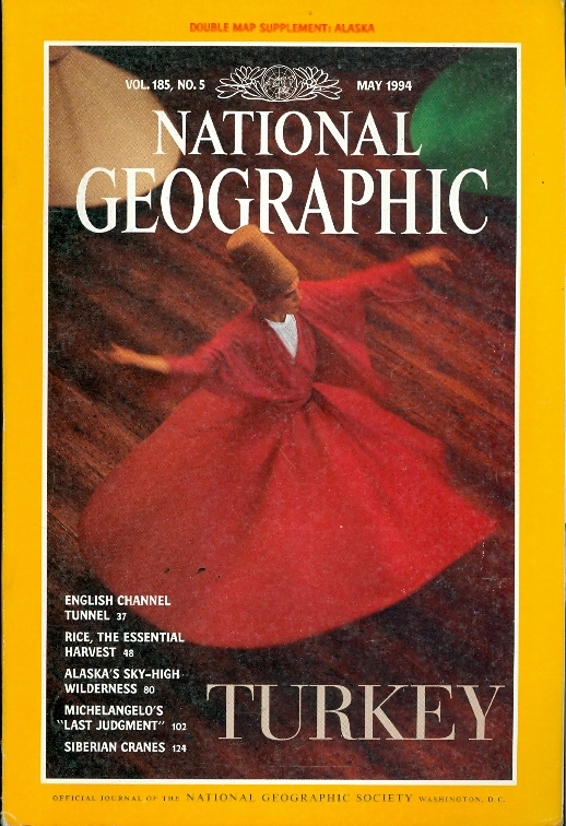 National Geographic 내셔널 지오그래픽 (1994년 5월호) 영문판