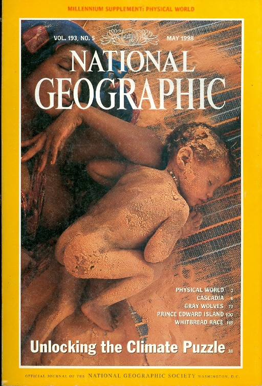 National Geographic 내셔널 지오그래픽 (1998년 5월호) 영문판