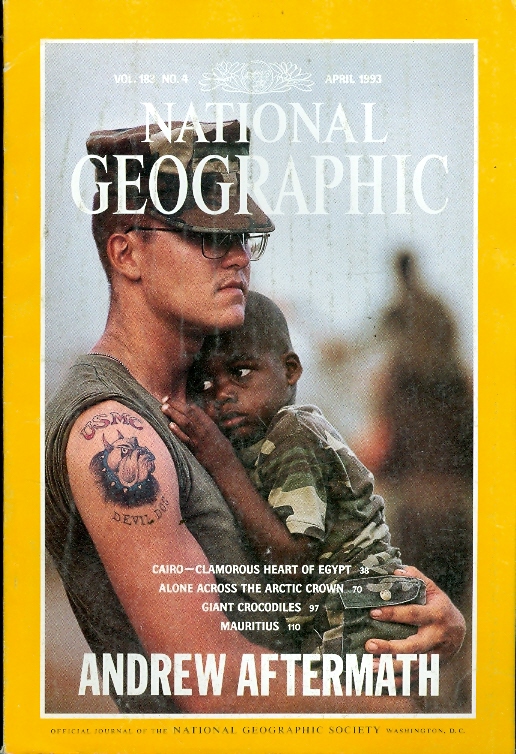 National Geographic 내셔널 지오그래픽 (1993년 4월호) 영문판