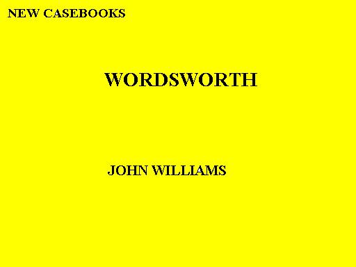 WORDSWORTH