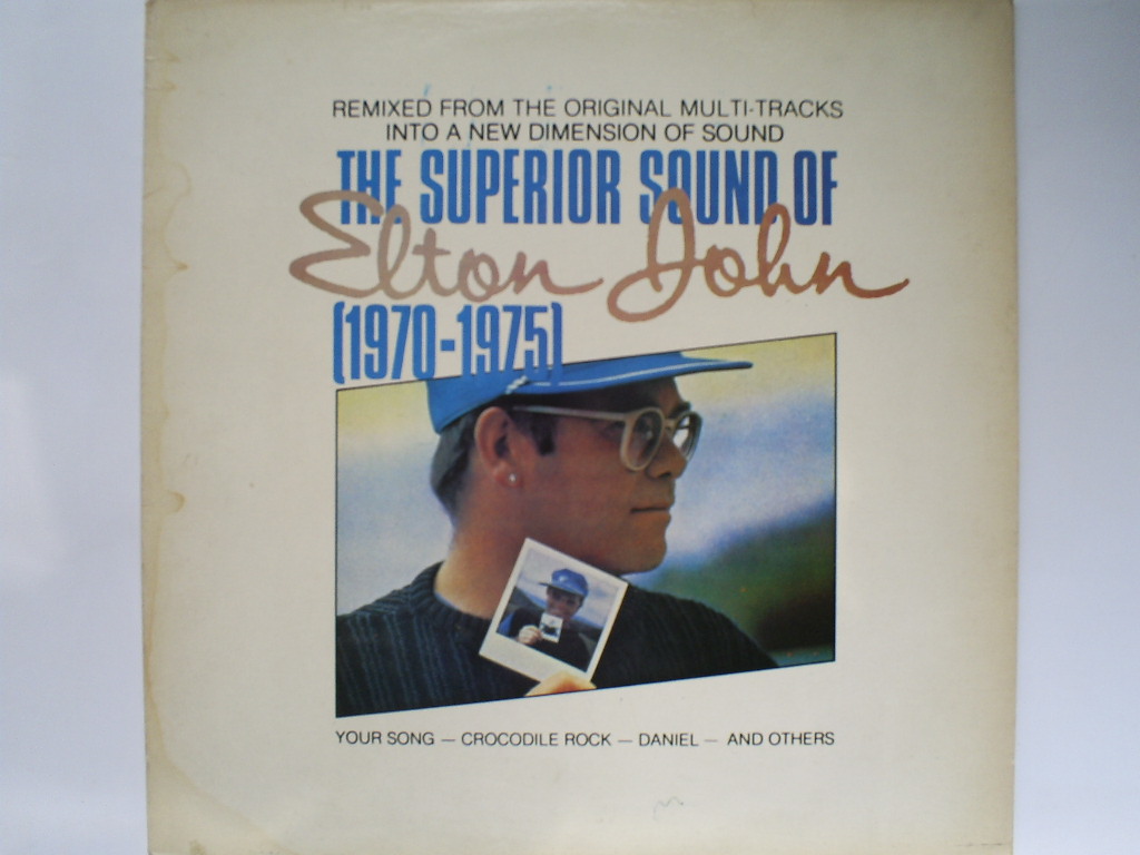 LP(엘피 레코드) 엘튼 존 Elton John : The Superior Sound Of Elton John 1970 - 1975