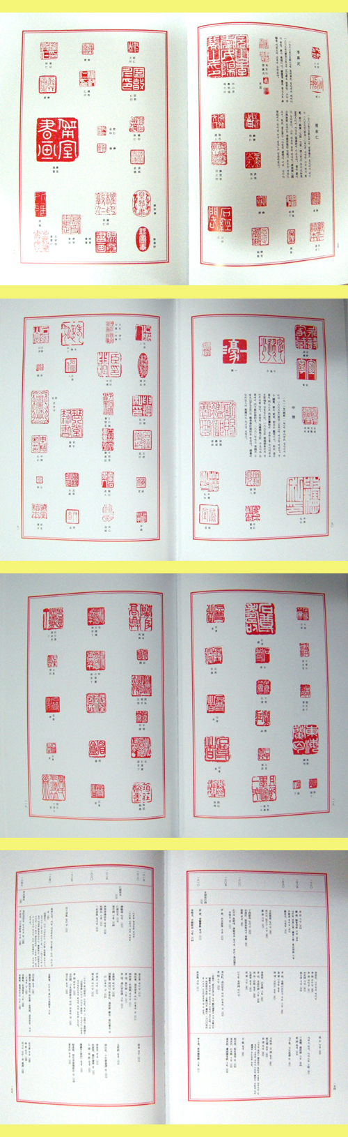 새책. 조선서화가인보 朝鮮書畵家印譜 - 전각. 인장. 서예. 낙관 -