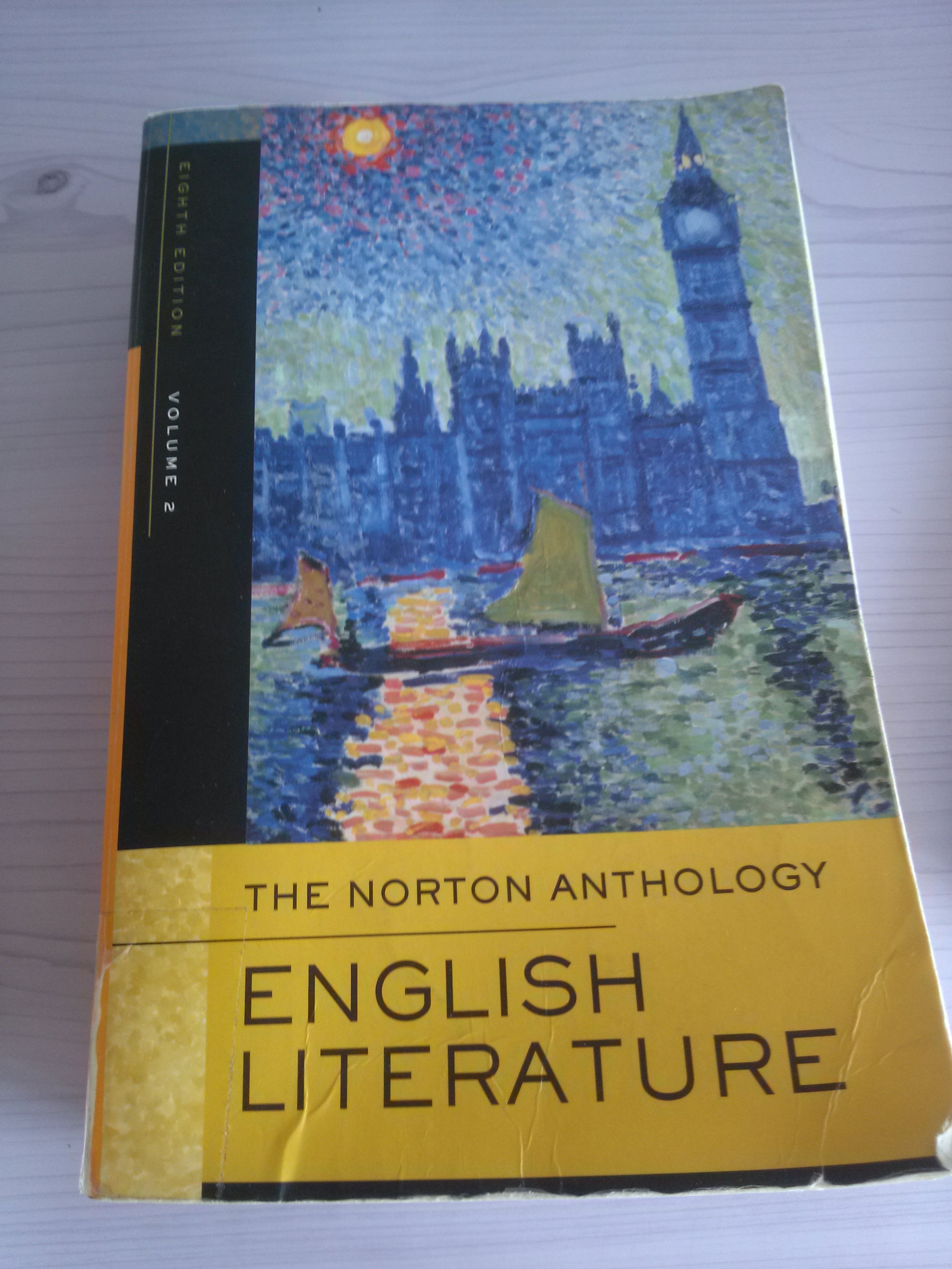 THE NORTON ANTHOLOGY ENGLISH LITERATURE VOLUME 2