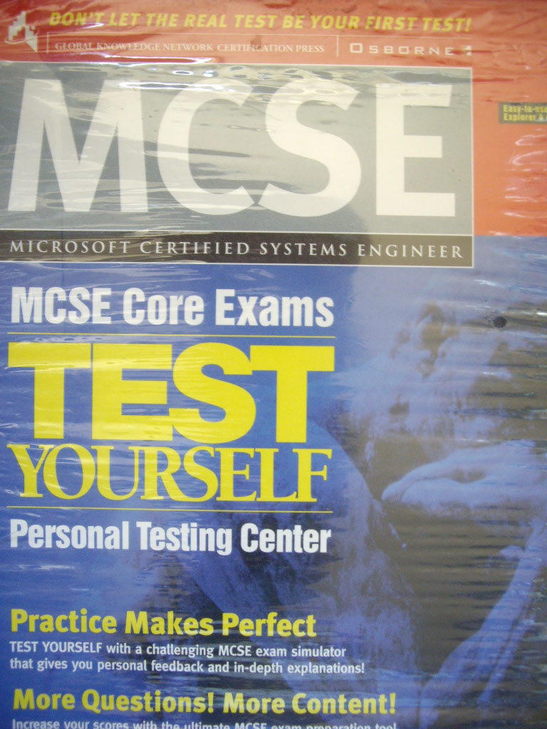 McSe Core Exams Test Yourself Personal Testing Center