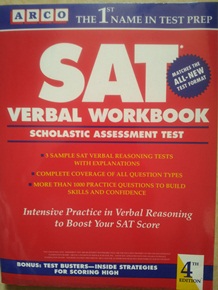 ARCO SAT Verbal Workbook [4th Edition] 