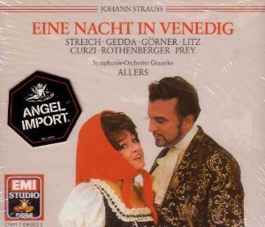Rita Streich, Nicolai Gedda, Franz Allers / J. 슈트라우스 II : 베네디히에서의 밤 (J. Strauss II : Eine Nacht In Venedig) (2CD/수입/CMS7693632)