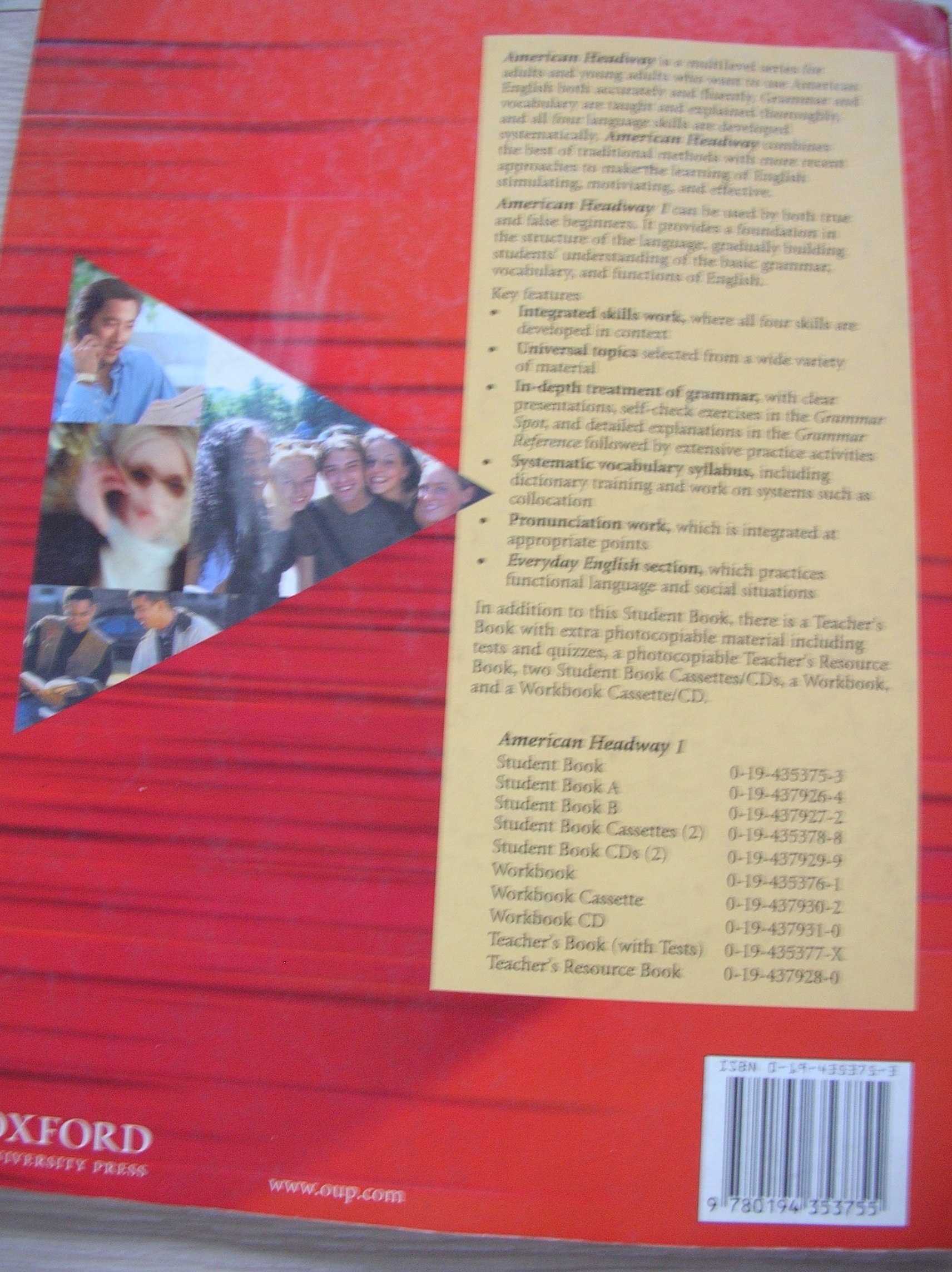 American Headway 1 Student Book 