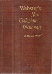 Webster&#39;s New Collegiate Dictionary