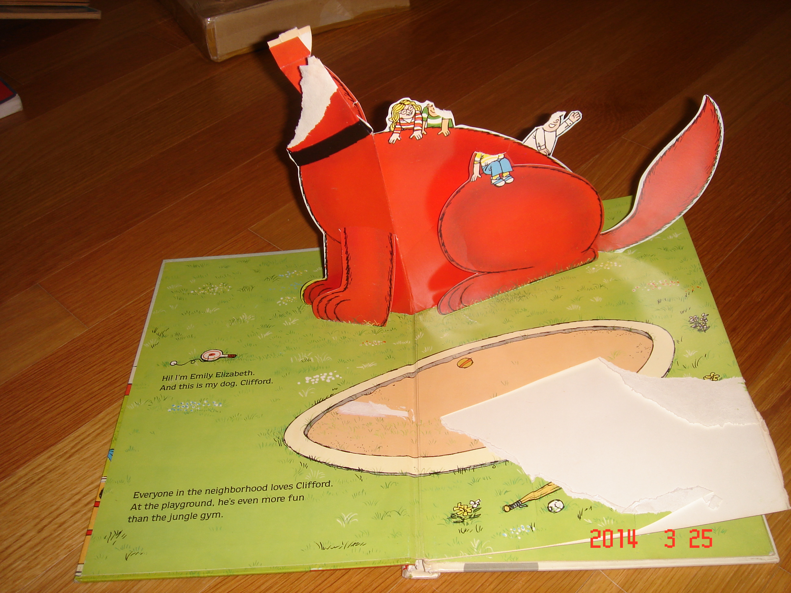 Clifford's happy days - A pop-up book