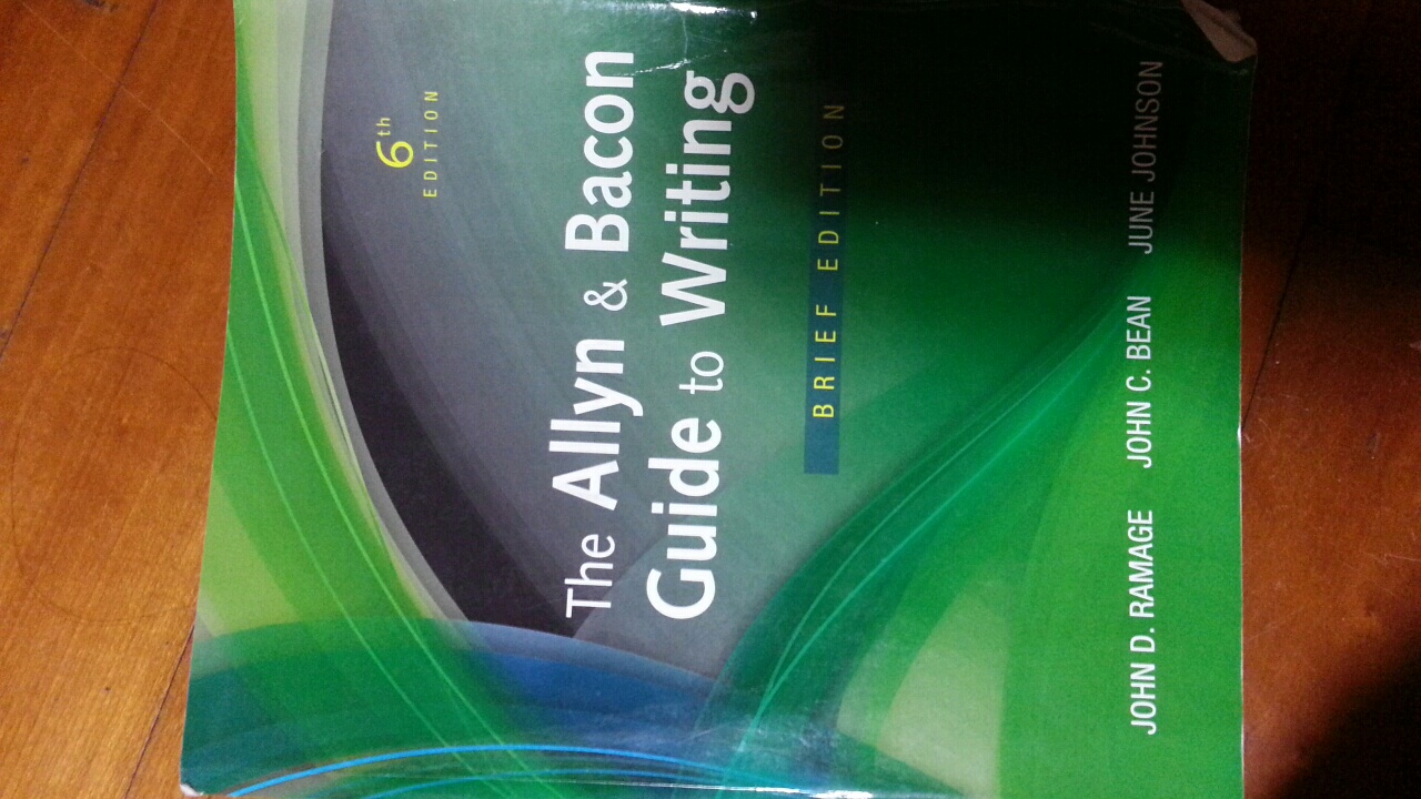 The Allyn &amp; Bacon Guide to Writing 6th Edition
