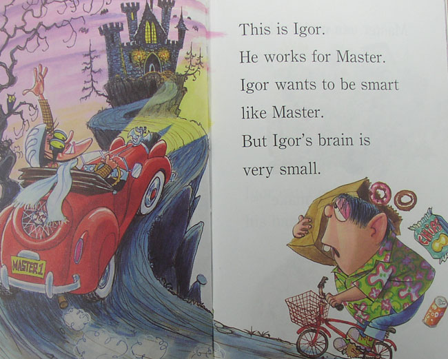 A New Brain for Igor (Step-Into-Reading, Step 1)