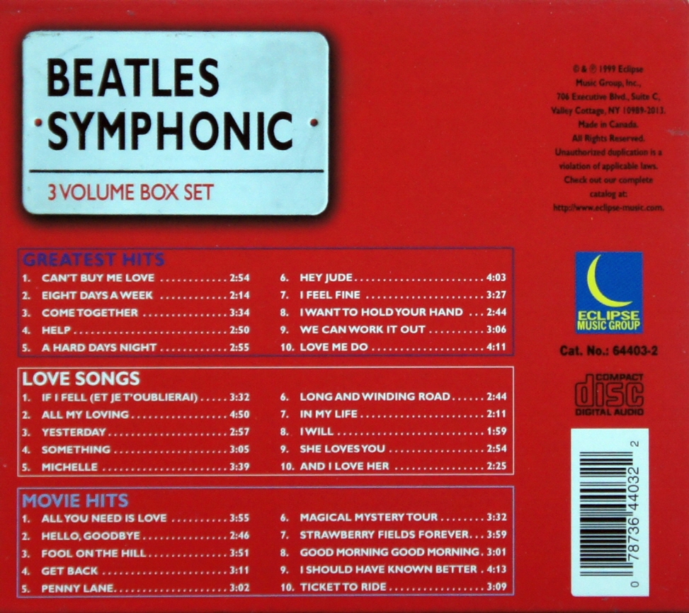 Beatles Symphonic Collection [3CD]