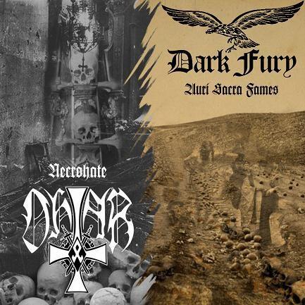 Ohtar/Dark Fury - Necrohate/Auri Sacra Fames (수입/Split)