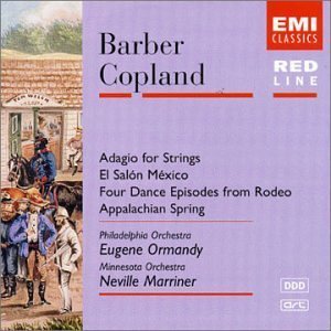 Neville Marriner, Eugene Ormandy / 코플랜드 : 아팔라치아의 봄, 바버 : 현을 위한 아다지오 (Copland : Appalachian Spring, Barber : Adagio For Strings) (수입/5735192)