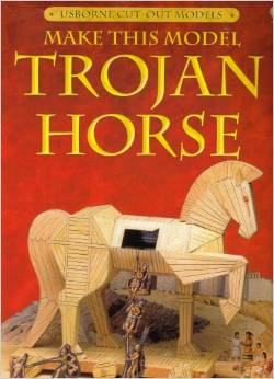 트로이의 목마 (액티비티북) Make This Trojan Horse (Usborne Cut-out Models) 