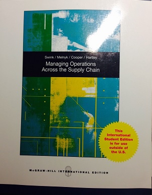 Managing Operations Across the Supply Chain