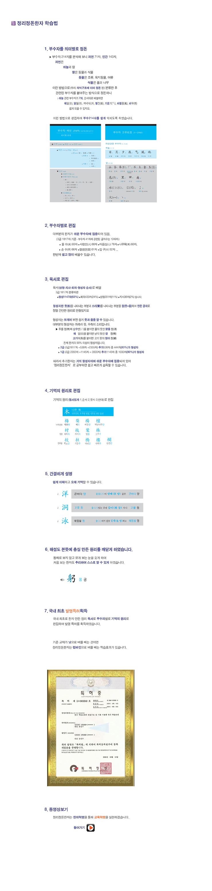 필수교재(육서, 부수편) 총4권