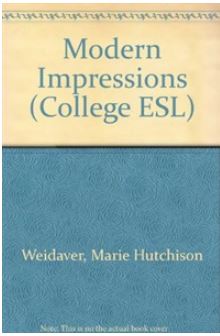 Modern Impressions (Paperback)