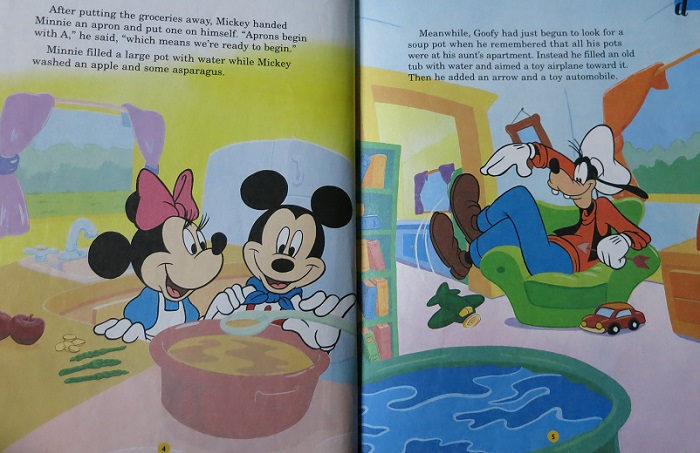 Mickey's Alphabet Soup (Read and Grow Library, Volume 1)