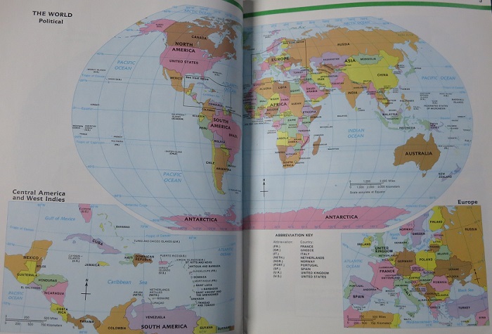 World Atlas for Intermediate Students (Adventures in Time and Place)