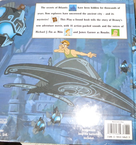 Disney's Atlantis-- the lost empire