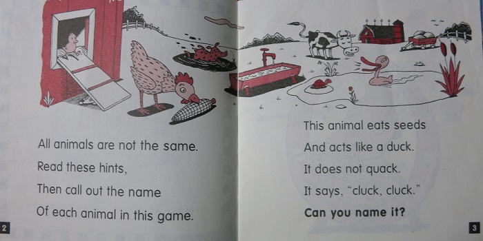 Play the Animal Game! (Scholastic Phonics Readers, 44)