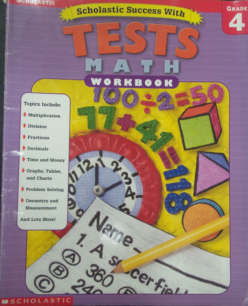 Test Math Workbook Grade 4