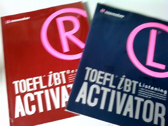 TOEFL iBT ACTIVATOR Intermediate :Listening + Reading (두권/하단참조) 