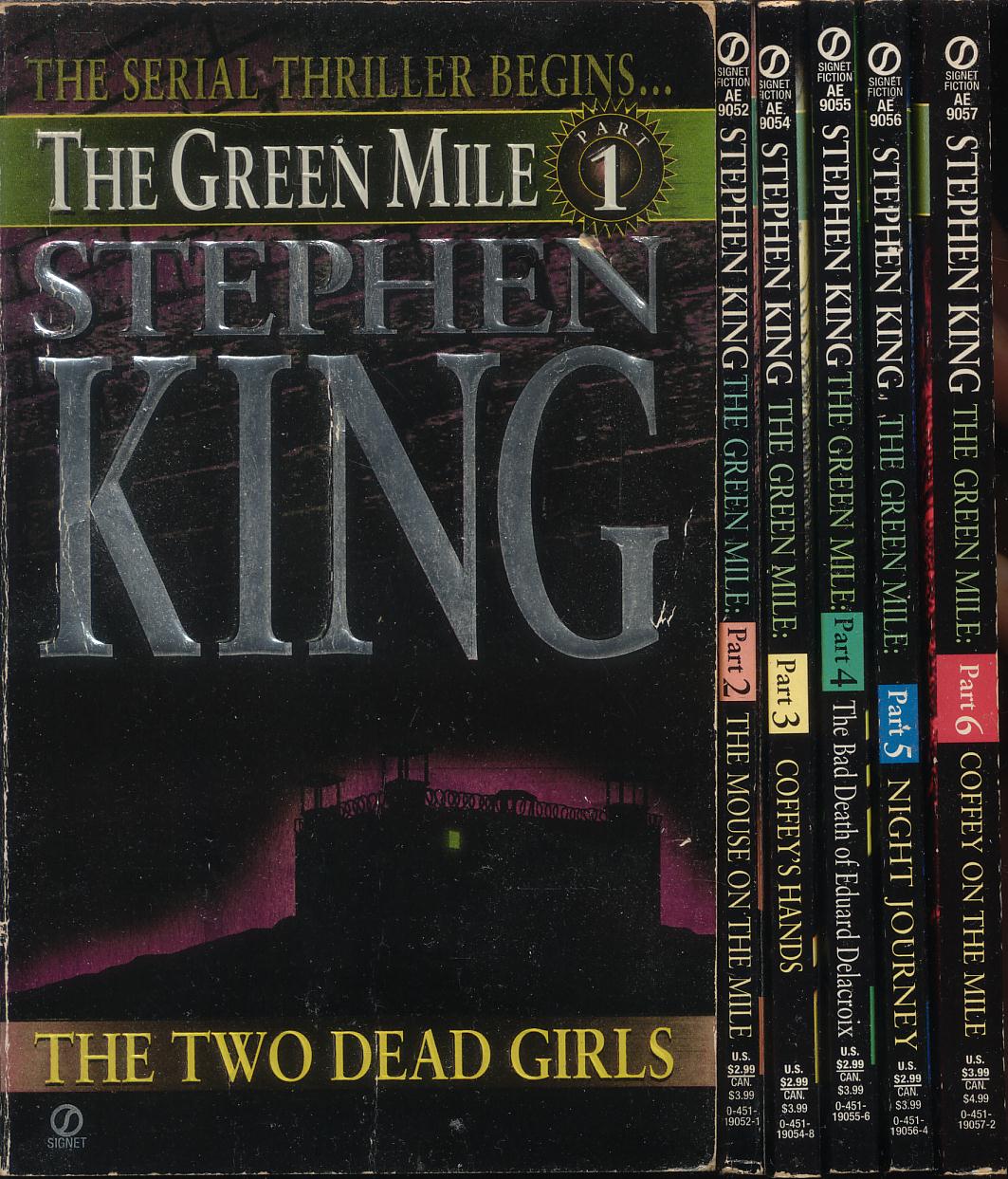 [영어원서 소설] The Green Mile Series, Part 1~6 (총6권) - 스티븐 킹 (1996년) (Paperback)